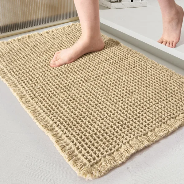 tapis jonc de mer salle de bain