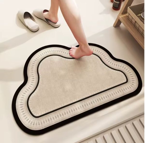 tapis de bain nuage